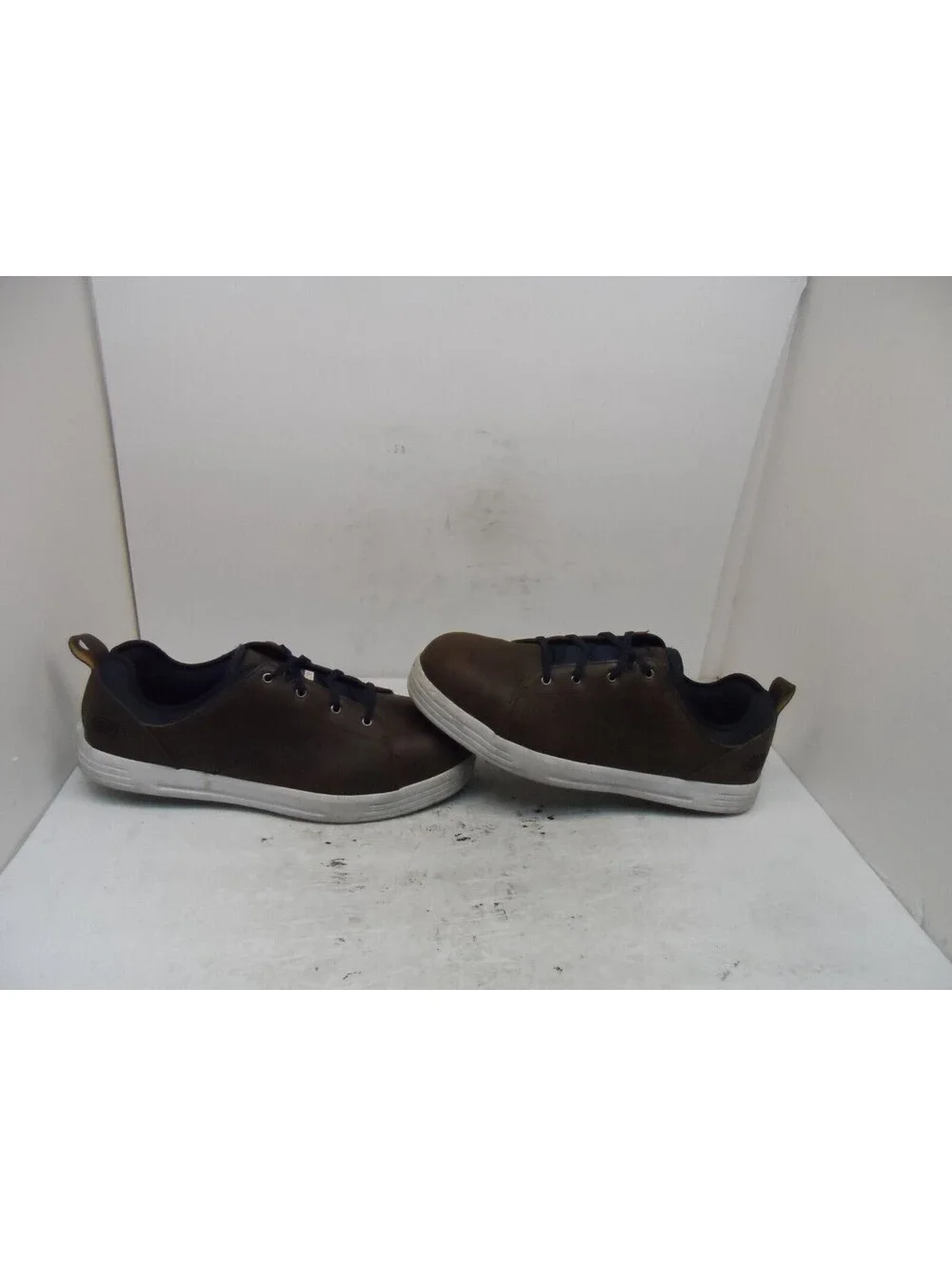 Skechers Men's Steel Toe Steel Plate Skate Safety Work Shoes 99999070 Brown 13M